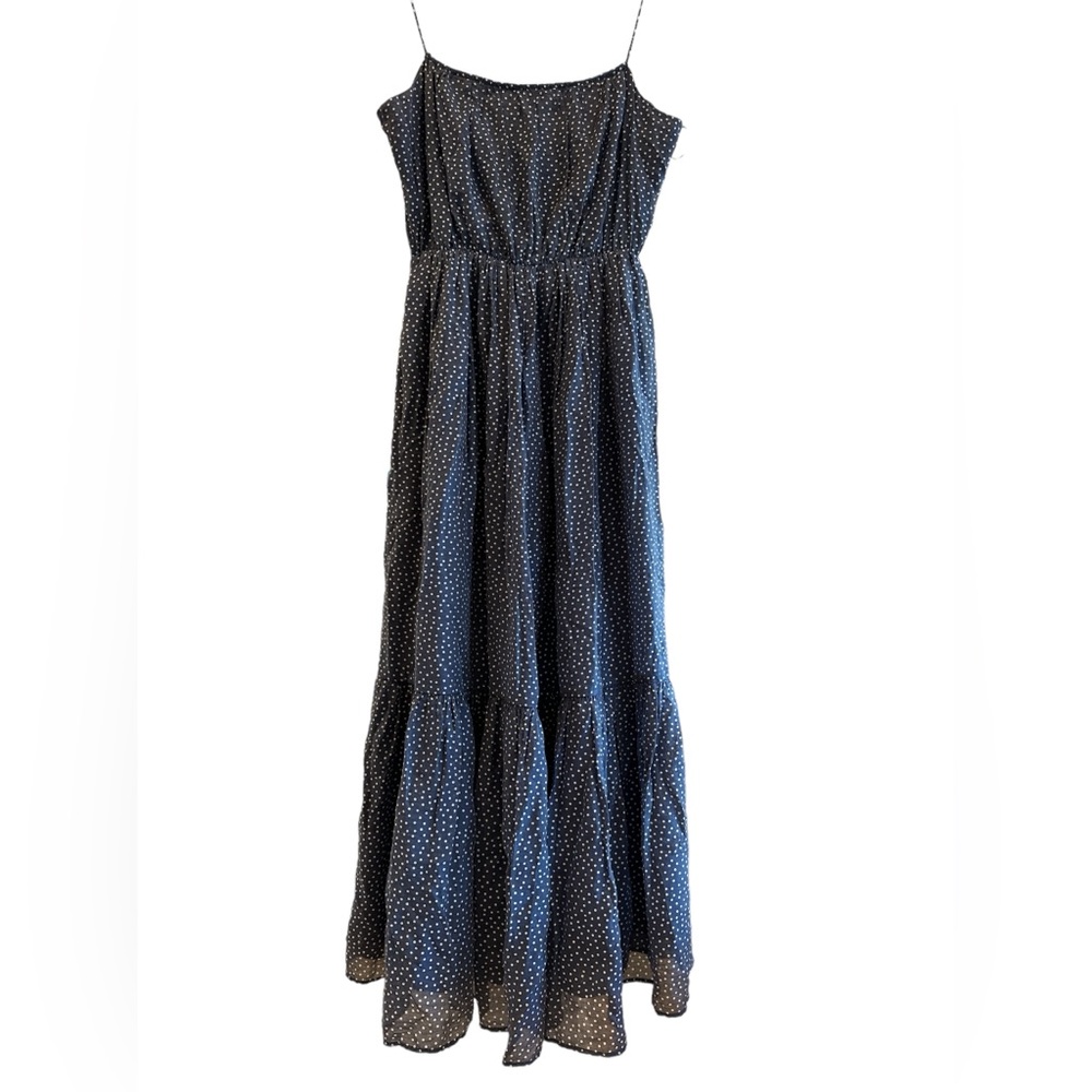 Abercrombie & Fitch Black and White Maxi Dress